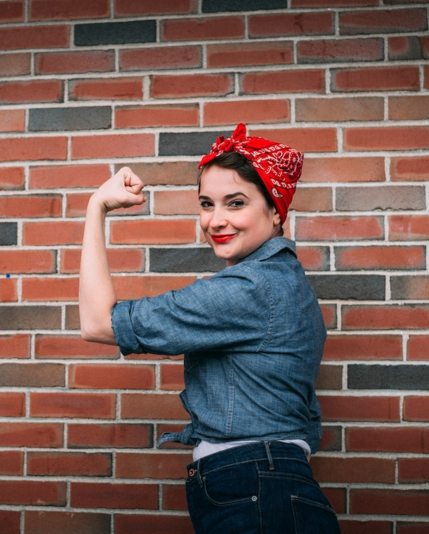 DIY Rosie the Riveter Costume