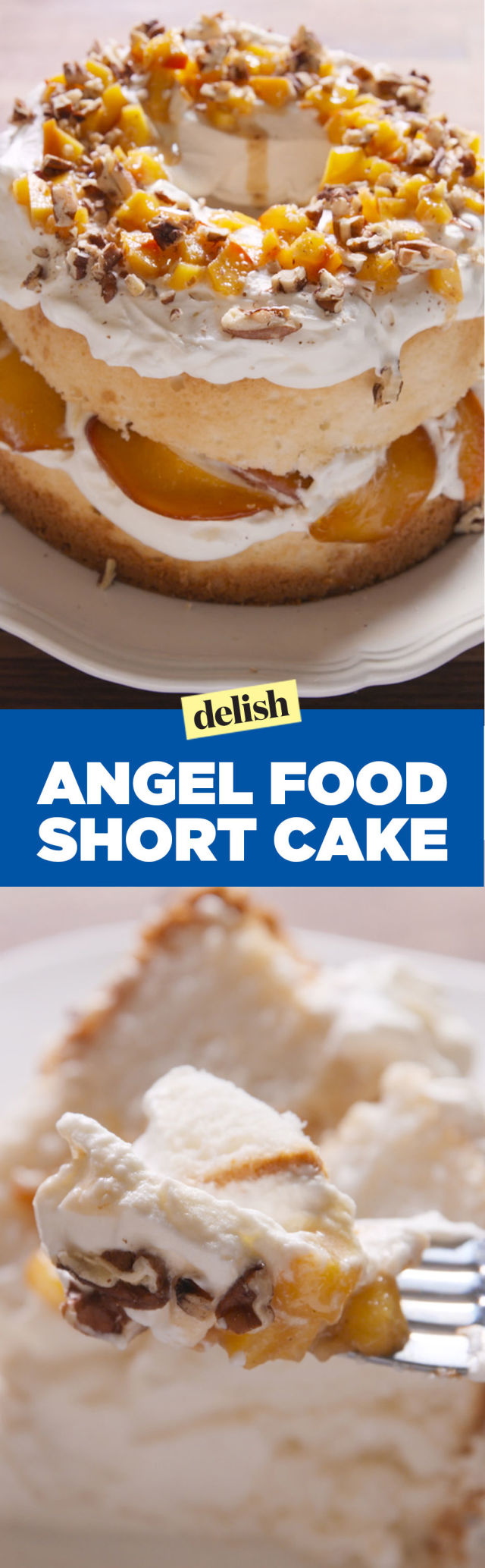 Angel Food Shortcake | Delish.com