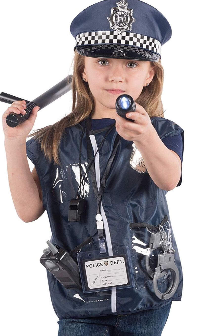 Police / SWAT costume for girls