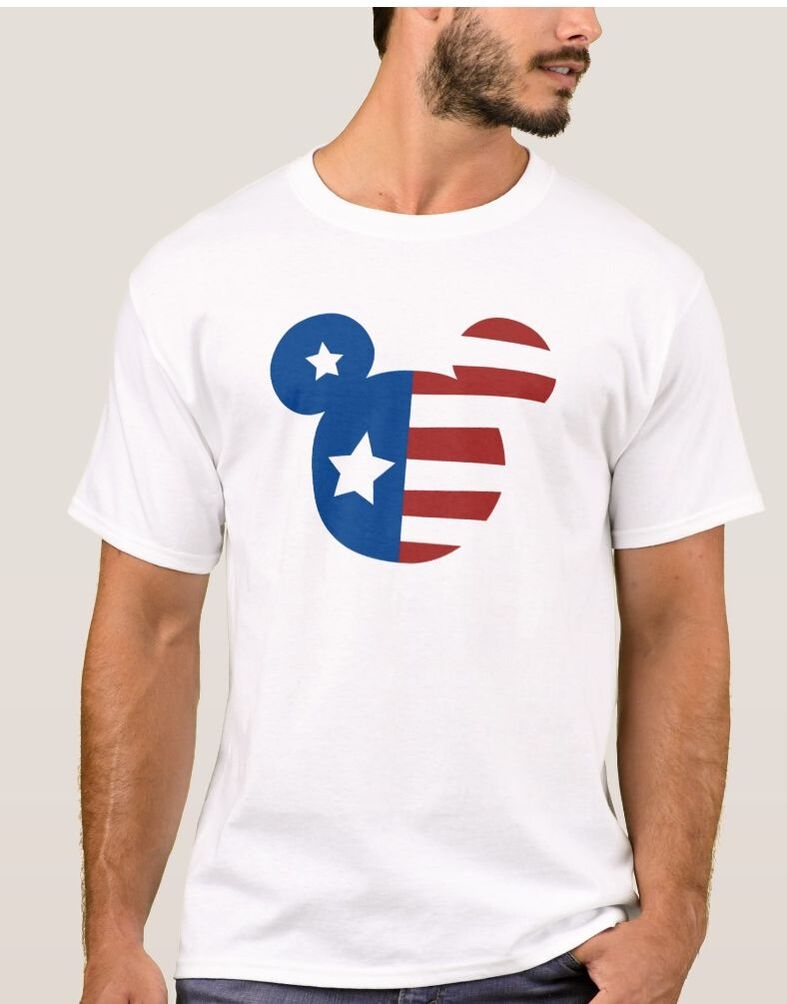 Patriotic Mickey Mouse T-Shirt